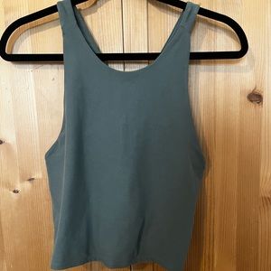 Abercrombie cropped slim tank